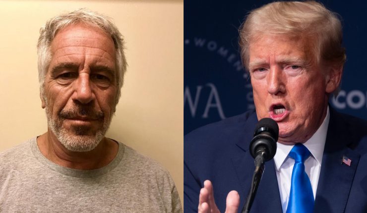 Documento falso atribuido a Jeffrey Epstein con sello del FBI marcando 'FALSO' y detalles forenses de la caligrafía analizada