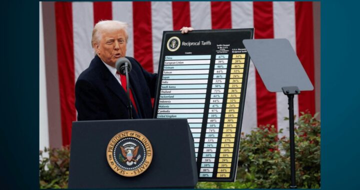 Gráfico del dólar en caída libre frente al euro en 1,2039, con Wall Street en rojo y la Fed en alerta