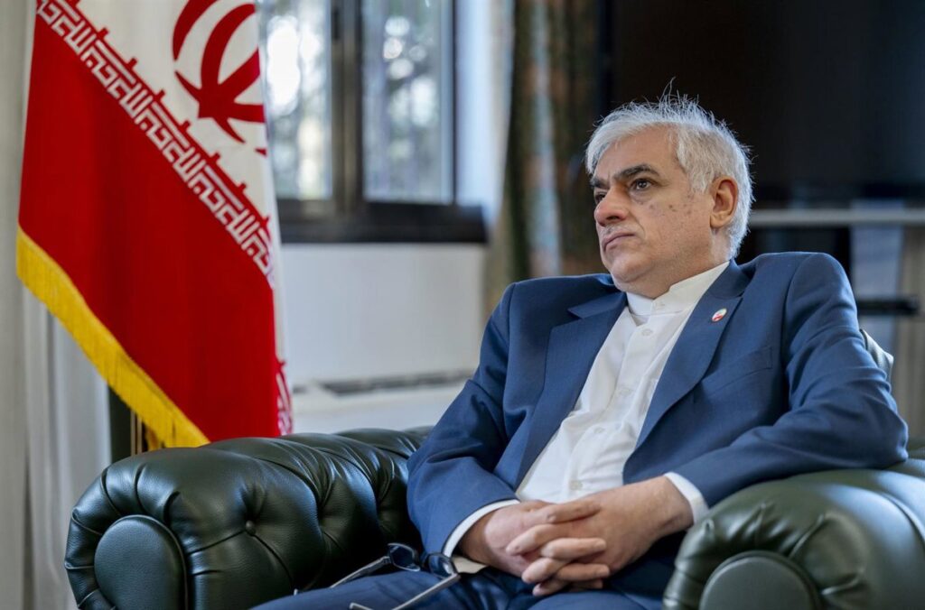 Mapa de Irán marcado con zonas de ataques terroristas y 3000 víctimas mortales según informe oficial