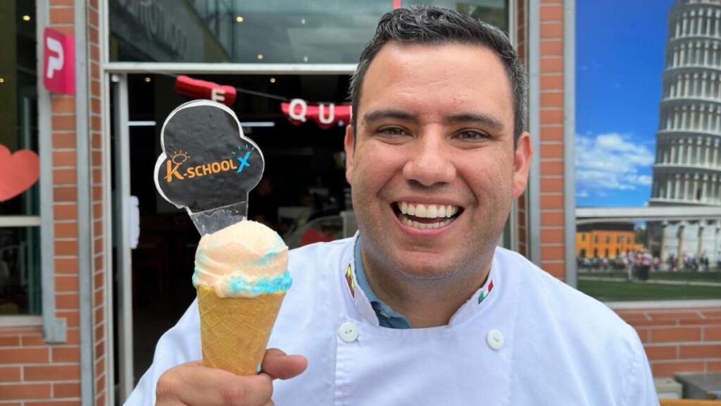 Sergio Nalvarte 'El Heladero' con su recién nacido Maximiliano y su esposa Kiki Perrone en emotiva foto familiar