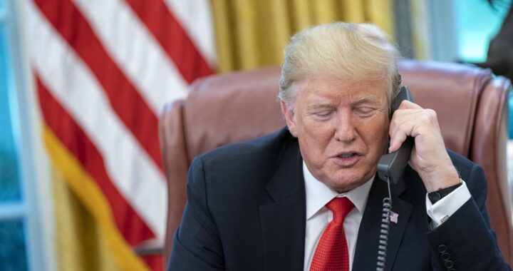Keir Starmer en llamada urgente con Trump por mapa de Groenlandia marcado con zona de aranceles a Dinamarca