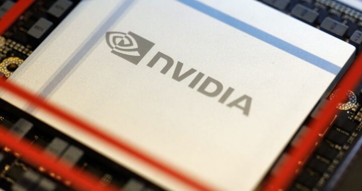 Gráfico de inversión de Nvidia con logo de OpenAI y chips H100 sobre fondo futurista con datos financieros