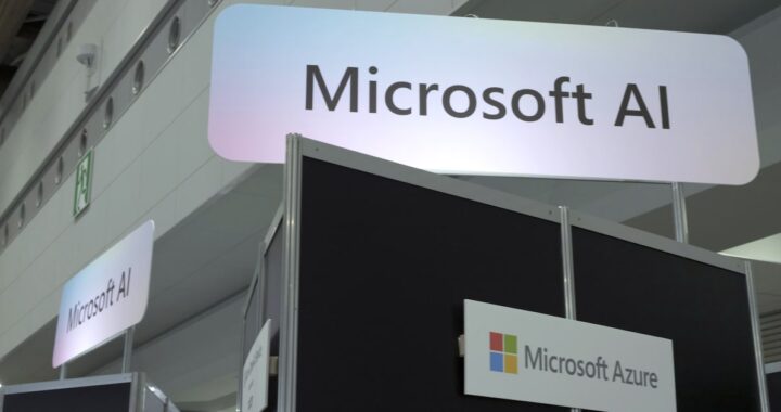 Gráfico de caída bursátil de Microsoft y Amazon por gasto récord en CapEx para IA en 2026
