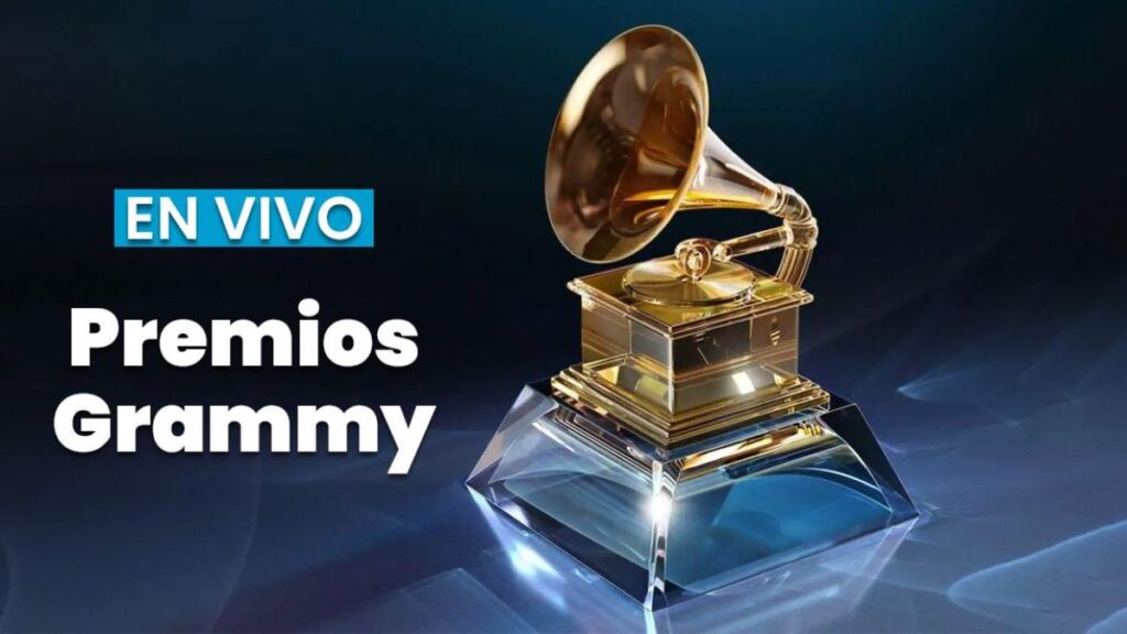Justin Bieber en escenario de los Grammy 2026 con luces doradas y público emocionado durante su regreso histórico