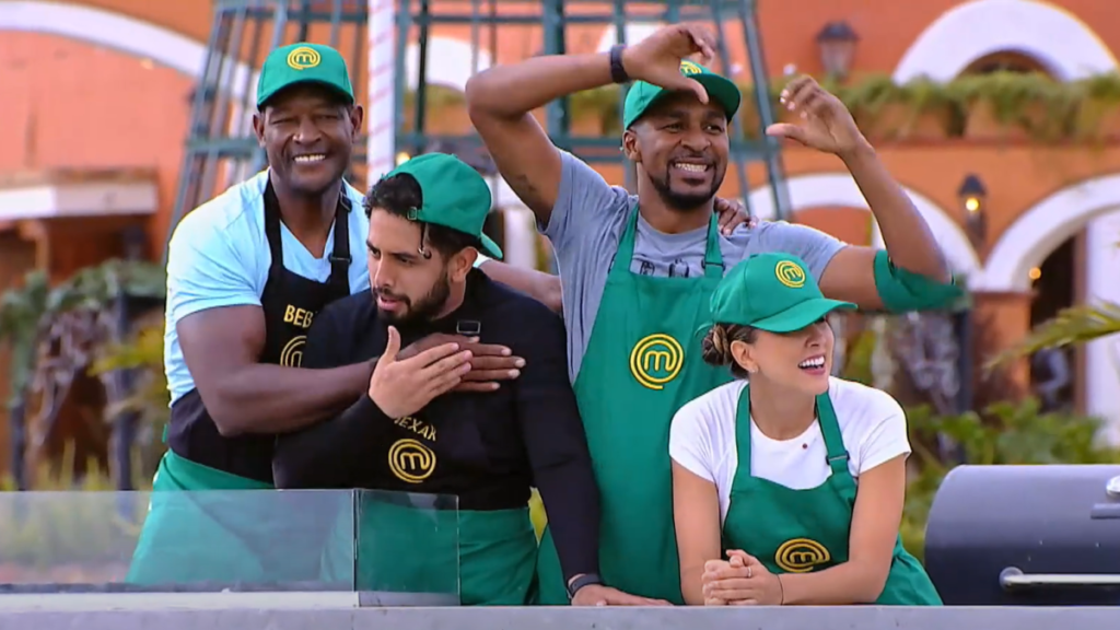 Frickson Erazo celebra con su equipo verde la victoria en MasterChef con platos mexicanos como tacos y flautas