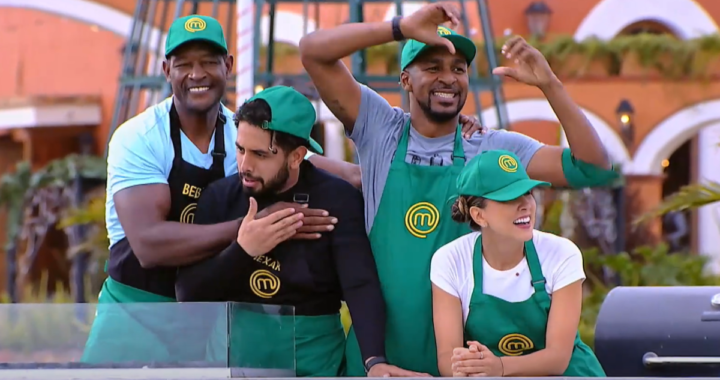 Frickson Erazo celebra con su equipo verde la victoria en MasterChef con platos mexicanos como tacos y flautas