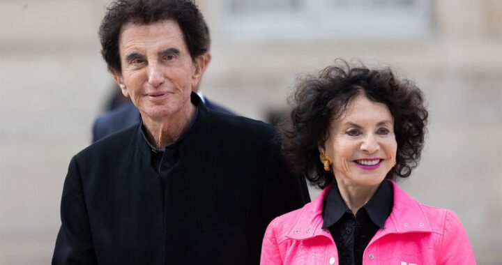 Jack Lang con escolta policial en París tras agresión, con Ópera Garnier de fondo y clima tenso