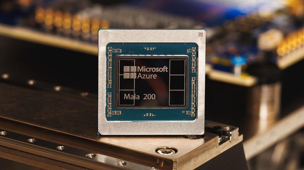 Chip Maia 200 de Microsoft con 272MB SRAM y 216GB HBM3e para IA de próxima generación
