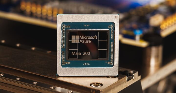 Chip Maia 200 de Microsoft con 272MB SRAM y 216GB HBM3e para IA de próxima generación
