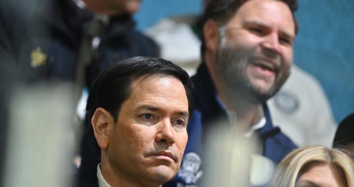 Marco Rubio en la Conferencia de Múnich exigiendo a Europa cambiar su modelo político-económico bajo presión de EEUU