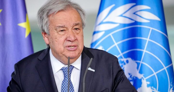 António Guterres en rueda de prensa urgente sobre el riesgo de guerra total en Irán y Líbano