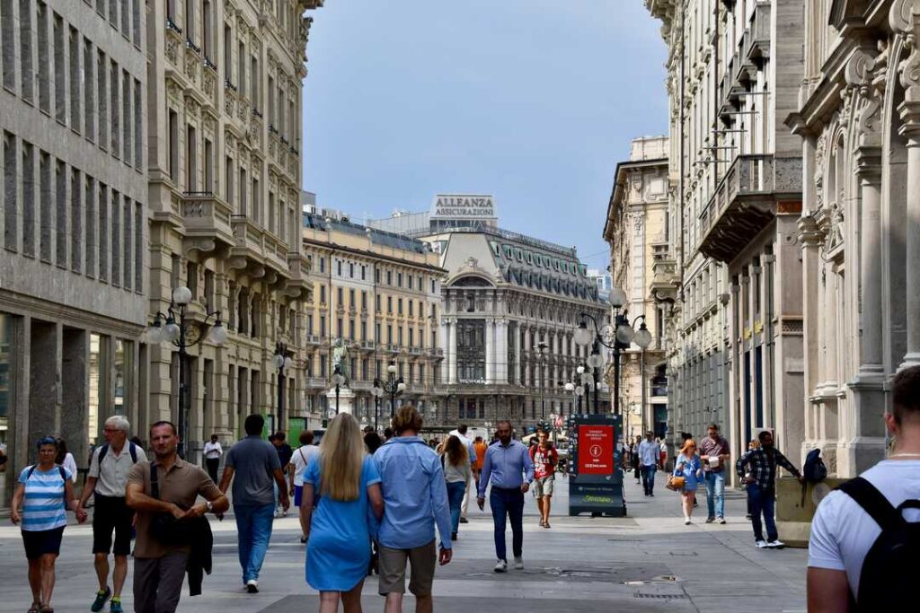 Gráfico del Istat mostrando el repunte de inflación en Italia al 1,7% en marzo con alimentos frescos al +4,4%