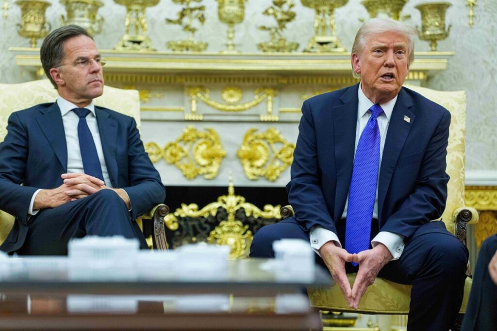 Mark Rutte y Donald Trump en tensión durante reunión en la Casa Blanca por futuro de la OTAN e Irán