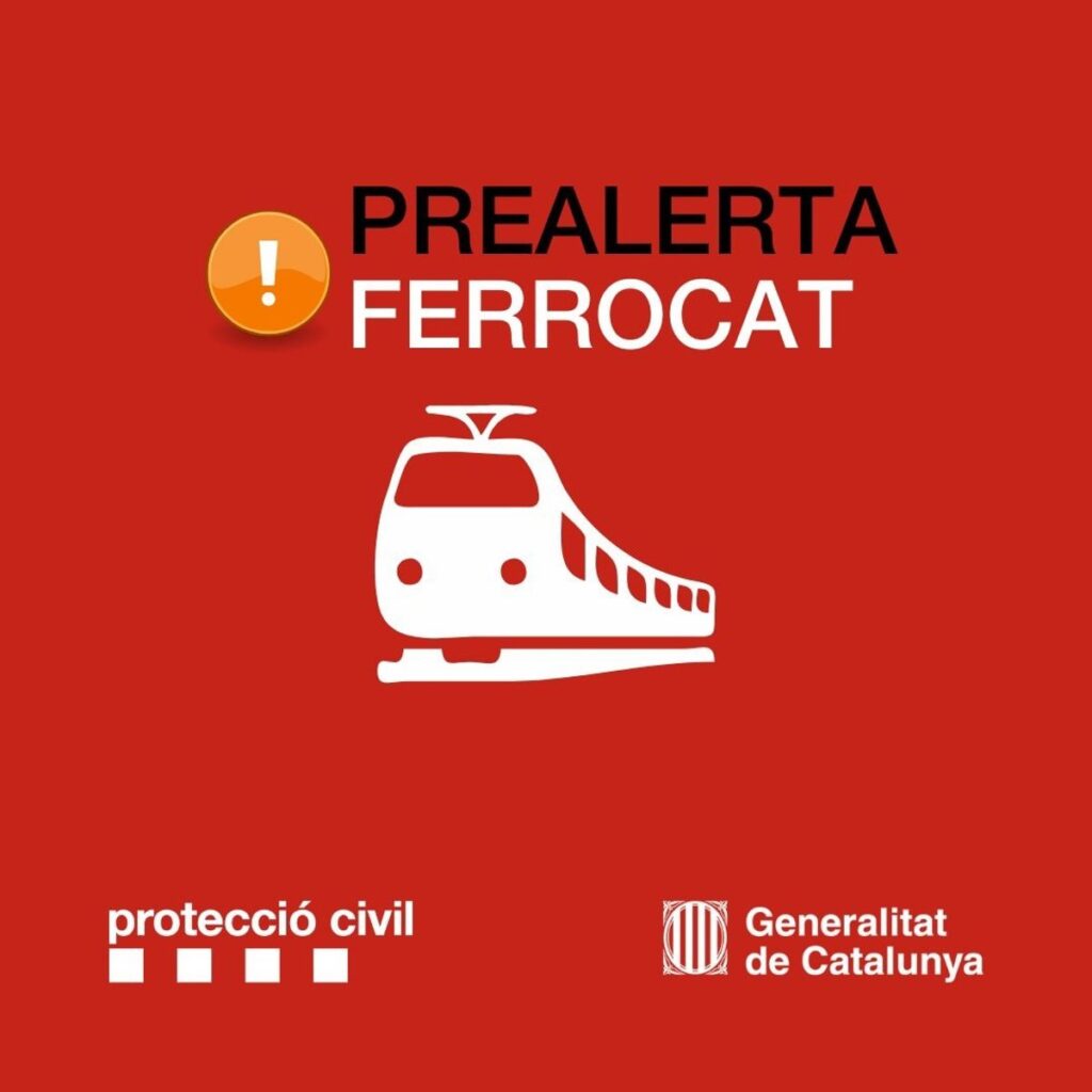 Tren de la R1 detenido en Vilassar de Mar tras atropello mortal en vías, con usuarios esperando autobuses alternativos