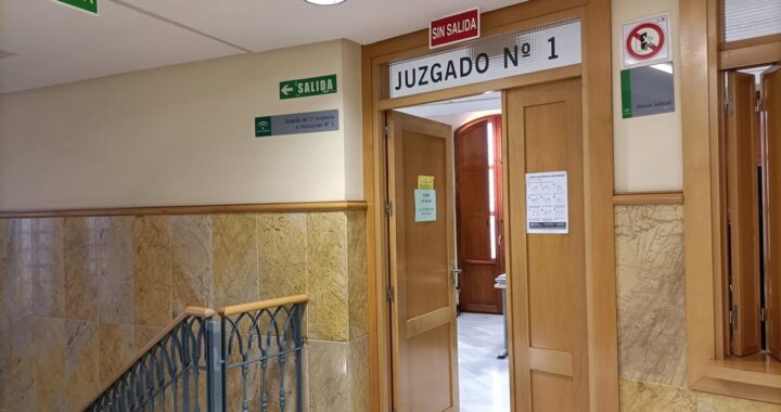 Pistola de gran calibre y arma de fogueo incautadas tras tiroteo en taller mecánico de Adra