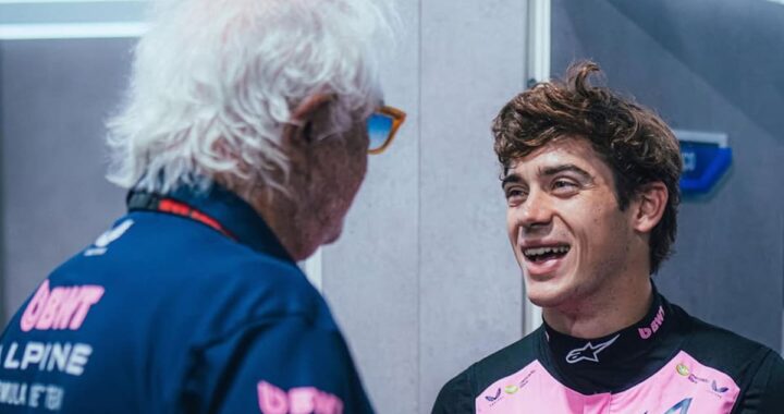 Franco Colapinto en su Alpine A526 durante la Q3 en Montreal, superando a Pierre Gasly en clasificación