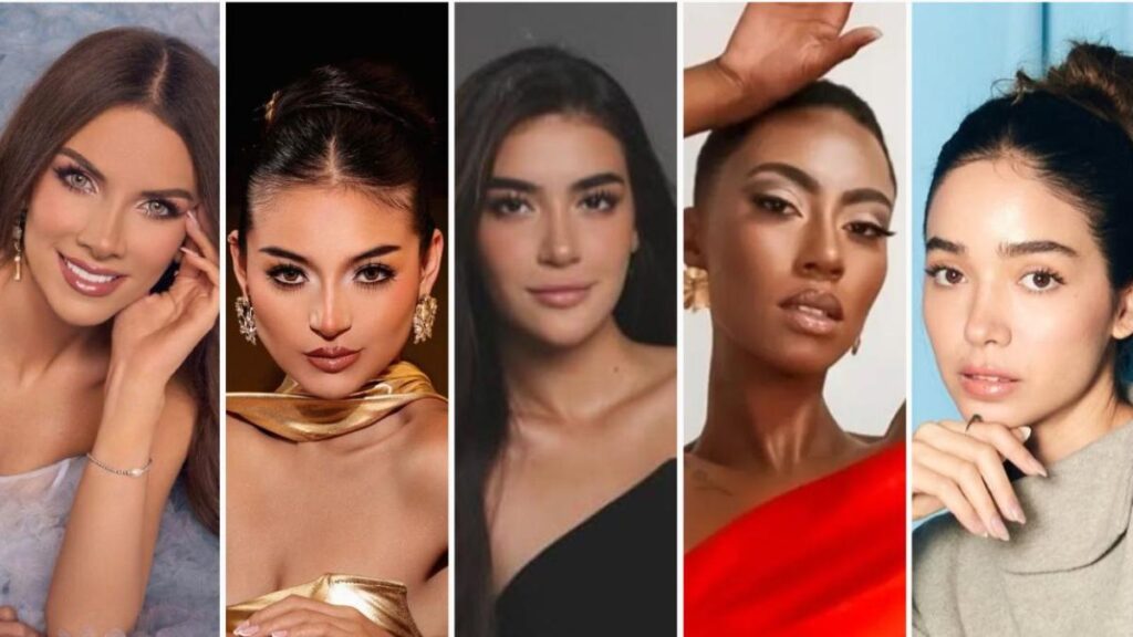 27 candidatas a Miss Universo 2026 posando en grupo con vestidos de gala, destacando diversidad de perfiles y proyectos sociales