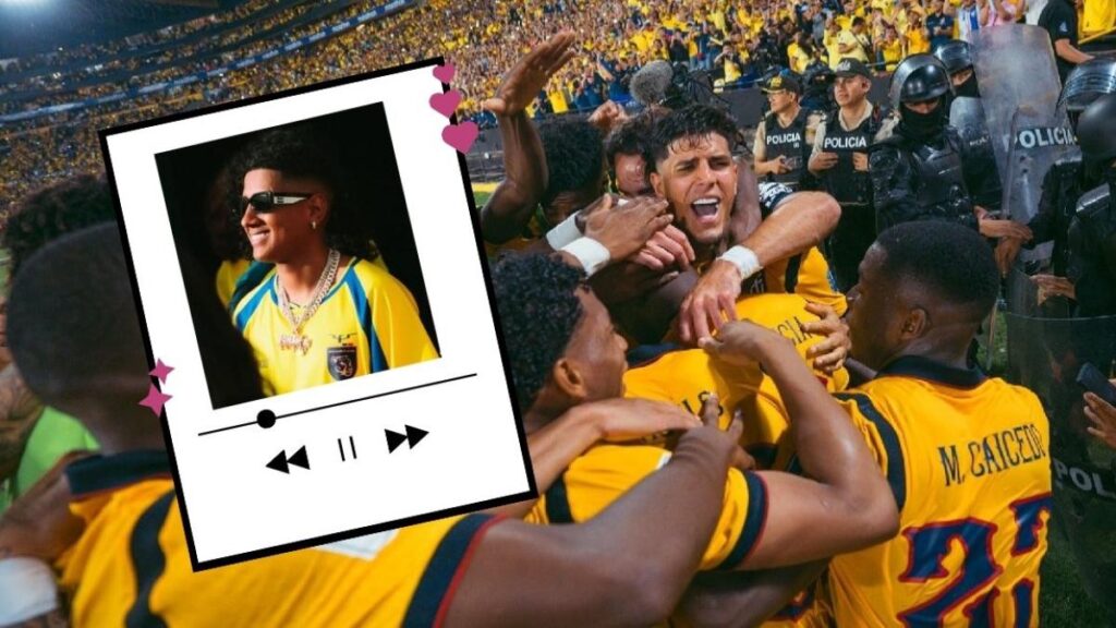 Artistas ecuatorianos grabando 'La Tri', el himno viral que une cumbia, rap y pasillo para el Mundial 2026