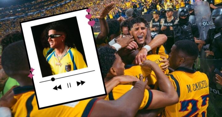 Artistas ecuatorianos grabando 'La Tri', el himno viral que une cumbia, rap y pasillo para el Mundial 2026
