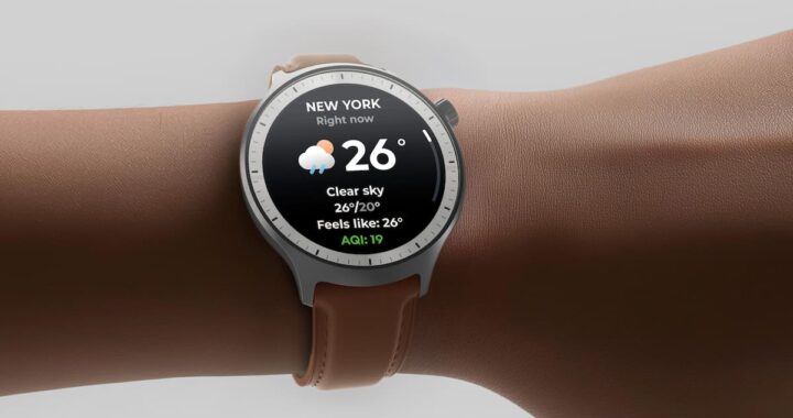 Smartwatch Moto Watch 2024 con pantalla circular de 1.4' y GPS de doble frecuencia, ideal para deportistas