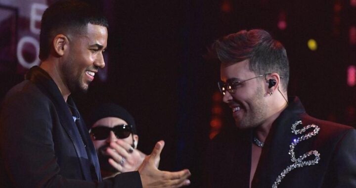 Romeo Santos y Prince Royce en el escenario del Atahualpa con 40000 fans vibrando con bachata
