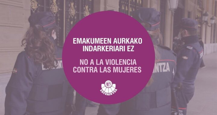 Agentes de la Ertzaintza detienen a un joven de 26 años tras intentar estrangular a su pareja en Donostia a las 3:10 AM