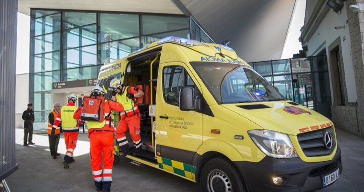 Vehículos accidentados en la GR-30 de Granada tras choque en cadena con 4 heridos