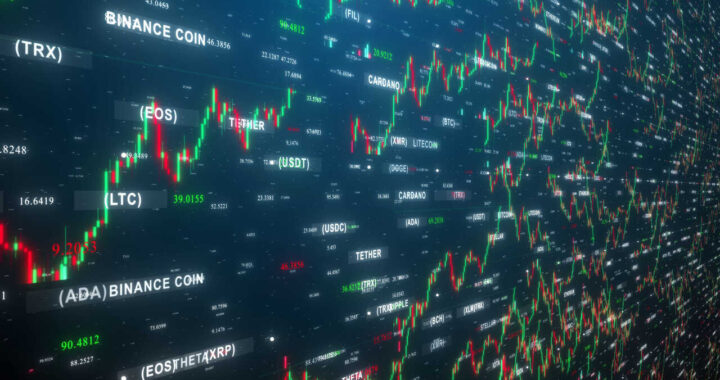 Gráfico de mercados alcistas con subidas del Nasdaq 3,29% y S&P 500 1,75% tras tregua Trump e Irán