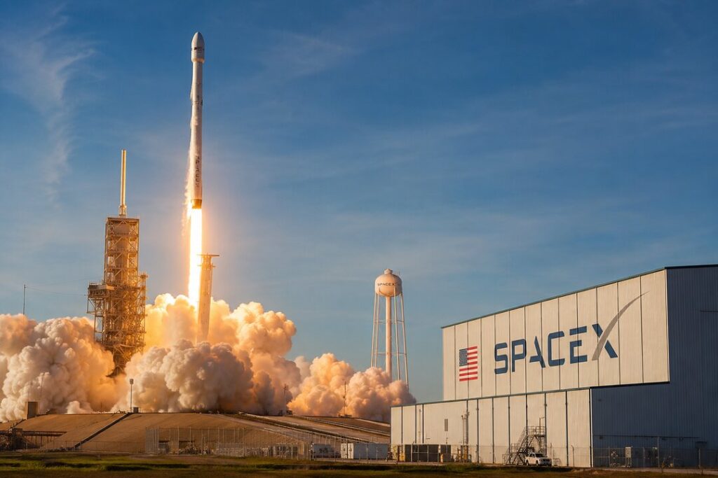 Gráfico de contratos perpetuos de SpaceX en Hyperliquid mostrando salto del 30% de 135 a 180 dólares