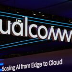 Representación gráfica de la adquisición de Modular por Qualcomm en el sector de chips de inteligencia artificial