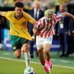 Paraguay y Australia en empate 0-0 en Mundial 2026 con Alfaro ajustando táctica y Almirón expulsado