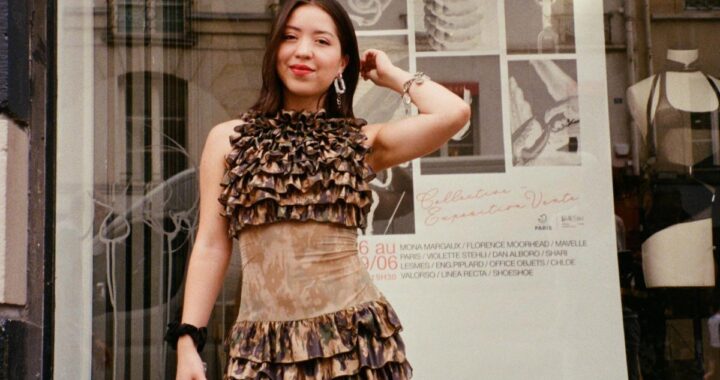 Andrea Pérez con artistas latinos en París para Línea Recta Books y Blue Pages