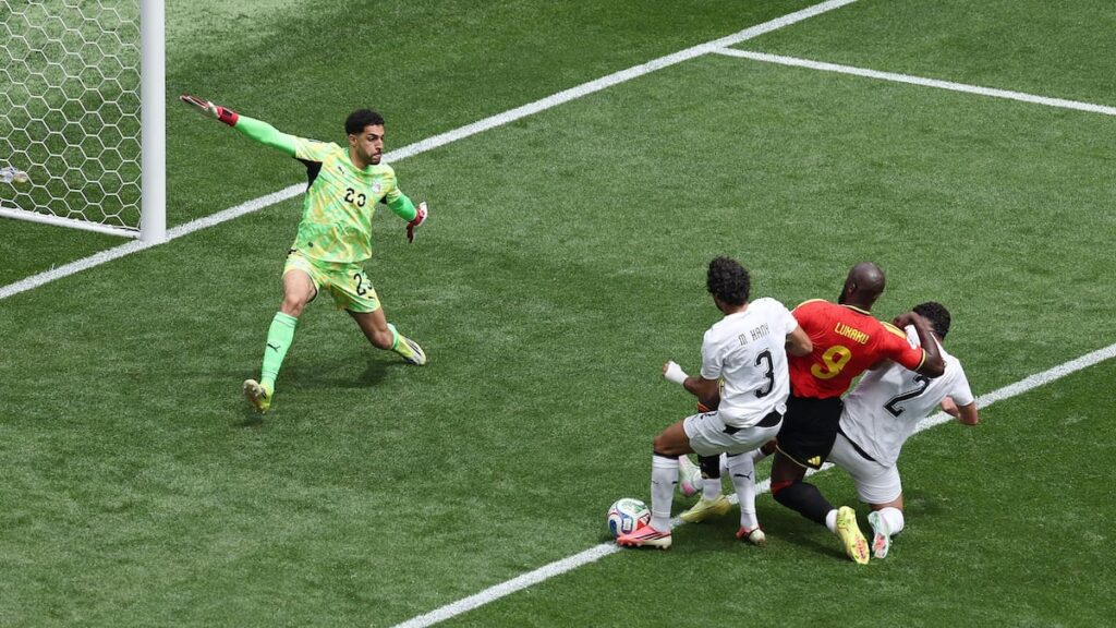 Partidazo entre Egipto y Bélgica en Seattle con gol en contra que definió el empate