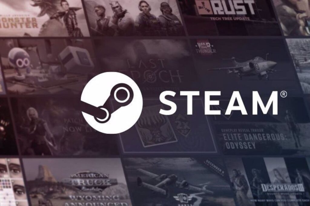 Cartel promocional de los 5 juegos de Steam lanzados el 30 de junio 2026 con diseños variados