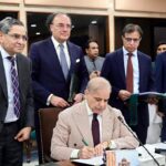 Ceremonia de firma del acuerdo EEUU-Iran en Ginebra con Pakistán como anfitrión el 19 de junio
