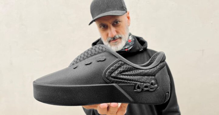 Zapatillas Popsico Sincro impresas en 3D junto a modelos Nike en plataforma Zellerfeld