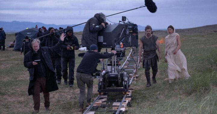 Elenco de La Odisea de Nolan en localización real con vestuario épico durante rodaje en 5 países