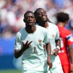Ousmane Dembélé celebra su hat-trick con Francia tras recital técnico y tres golazos en 30 minutos