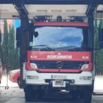 Siete heridos tras la colisión por alcance de dos vehículos en la LR-115 en Autol (La Rioja)