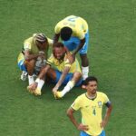 Erling Haaland celebra su segundo gol con Noruega mientras Brasil sufre la eliminación en octavos del Mundial