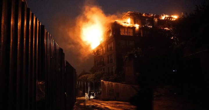 Escena de destrucción en Kiev tras ataques rusos con 9 muertos y 34 heridos