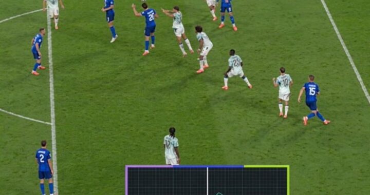 Jugadores de Croacia protestan tras anulación de gol de Gvardiol por toque de Matanović detectado por pelota inteligente FIFA