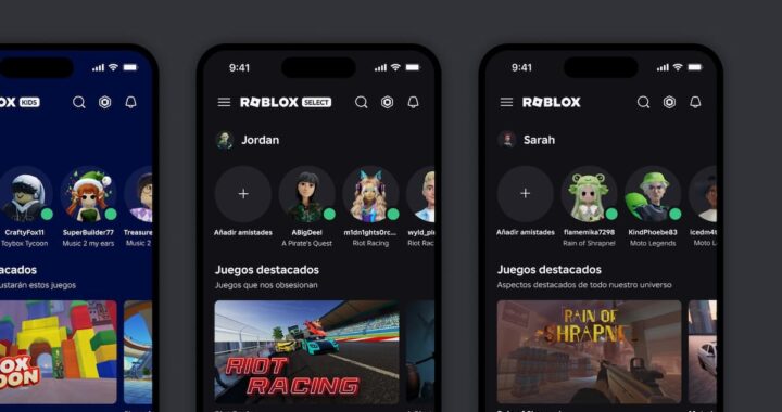 Interfaz de Roblox mostrando herramientas de seguridad y controles parentales para padres en Argentina