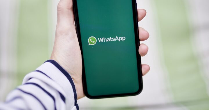 Interfaz de WhatsApp mostrando la opción de crear un nombre de usuario único sin compartir el número de teléfono